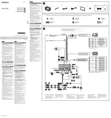 Sony XAV-602BT - XAV-602BT Guide d'installation