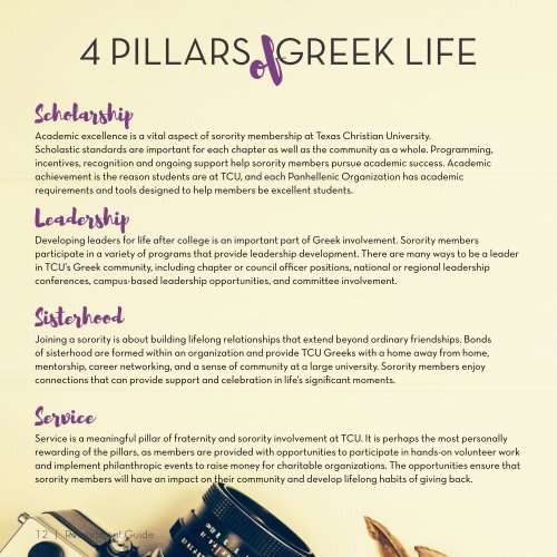 2017 Summer-TCU-Panhellenic Recruitment Guide