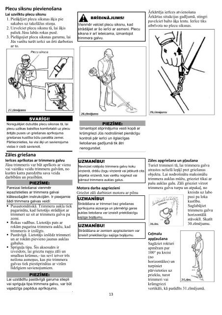 Lietošanas instrukcija - Stoller