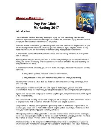 PPC Marketing 2017