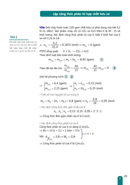 BÀI TẬP TRẮC NGHIỆM HÓA HỮU CƠ CẨM NANG DÙNG LUYỆN THI THPTQG CHẤT LƯỢNG CAO (COLOR BOOK)