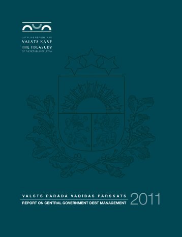 2011.gada parāda vadības pārskats - Valsts kase