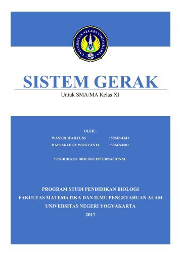 SISTEM GERAK PADA MANUSIA 1