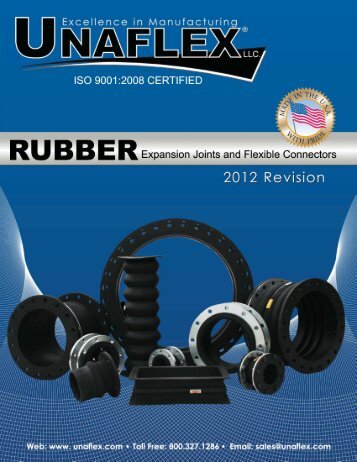 Rubber Expansion Joint Catalog 03 10 2011 - Unaflex Inc.