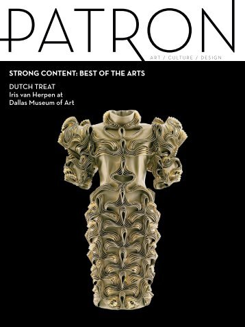 Patron Magazine June/July Issue: BEST OF THE ARTS