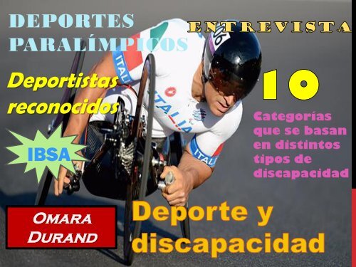 Deporte y discapacidad