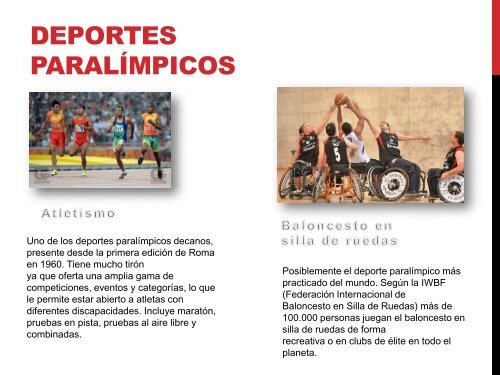 Deporte y discapacidad