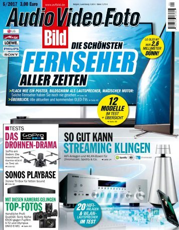 Audio Video Foto Bild Magazin Juni No 06 2017