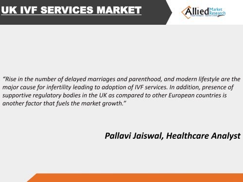 UK IVF Services Market