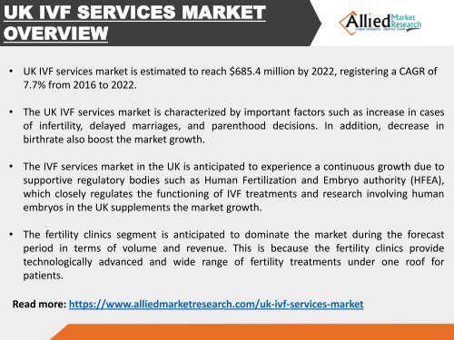 UK IVF Services Market