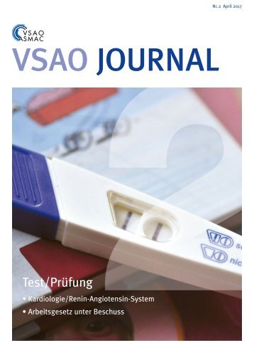 VSAO JOURNAL Nr. 2 - April 2017