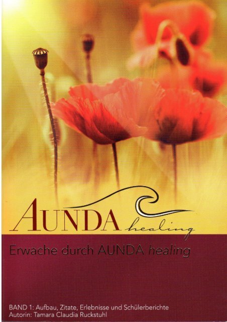 Buch AUNDA healing - Erwache durch ...
