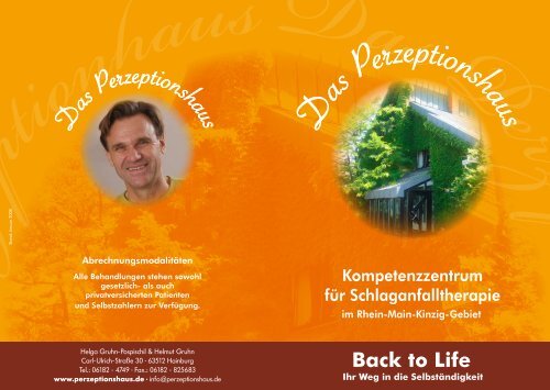 Back to Life - Perzeptionshaus