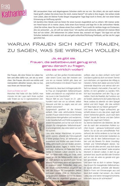 Feminess Magazin - Deine Zeit ist JETZT! - Ausgabe 01.2017 