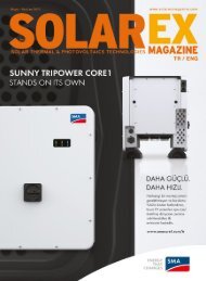 Solarex Magazine Mayıs-Haziran 2017 Sayısı