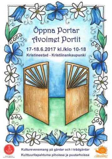 Öppna Portar 2017 Avoimet Portit