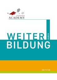 Weiter durch Bildung 2017 /18