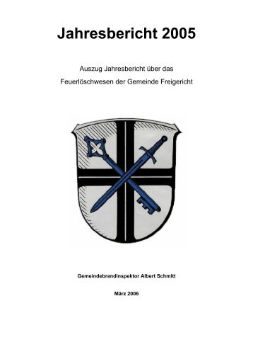 Einsatzstatistik der FF Freigericht Einsatzstunden - Freiwillige ...