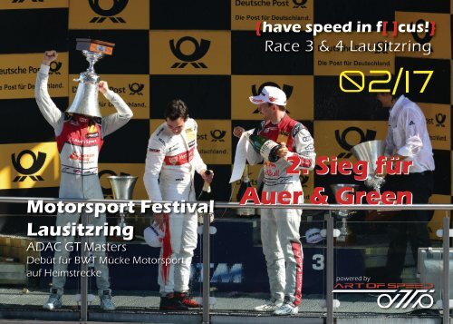{have speed in f[ ]cus!} DTM Race 3 & 4 Lausitzring 2017