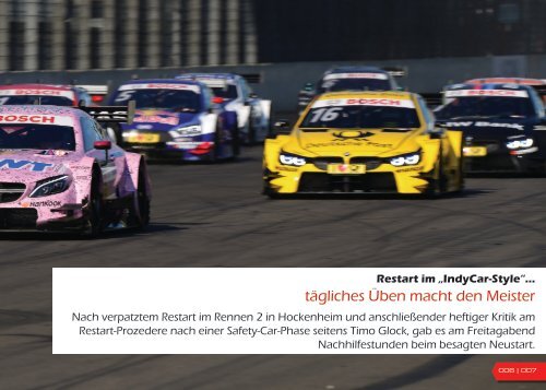 {have speed in f[ ]cus!} DTM Race 3 & 4 Lausitzring 2017