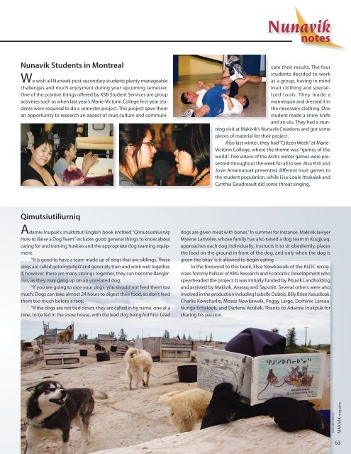 Makivik Magazine Issue 91