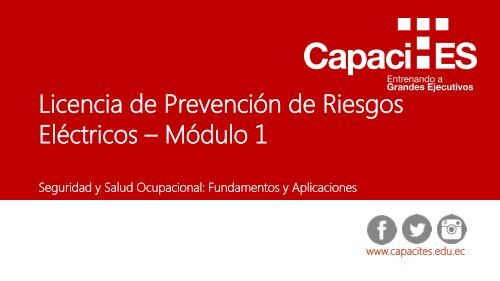 Licencias de prevención de riesgos - módulo 1 final