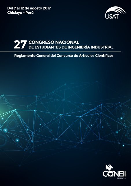 Bases del Concurso de Artículos Científicos - CONEII Chiclayo 2017