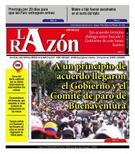 Diario La Razón martes 30 de mayo de 2017