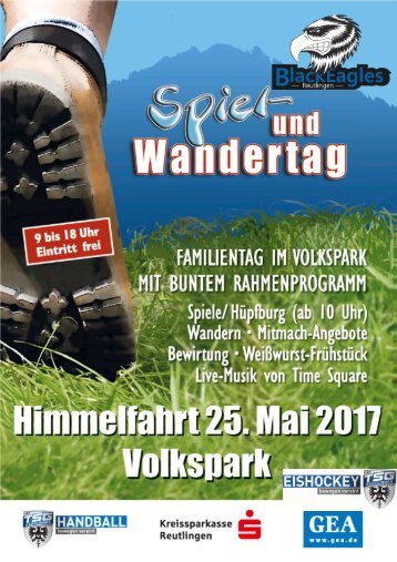 TSG Spiel und Wandertag Eishockey Präsentation Black Eagles 25052017