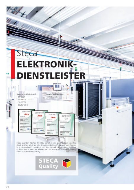 Steca Elektronik GmbH Katalog PV Netzeinspeisung (DE)