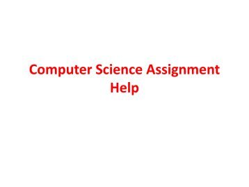 Computer Science Assignment Help