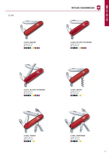 Victorinox Werbeartikel Katalog 2017