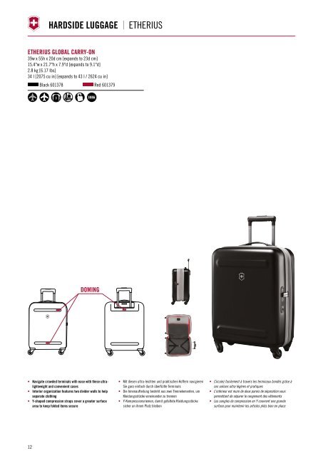 Victorinox Reisegepäck Katalog 2017