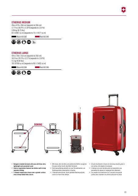 Victorinox Reisegepäck Katalog 2017