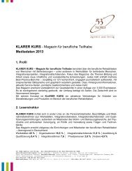 KLARER KURS - 53° NORD Agentur und Verlag