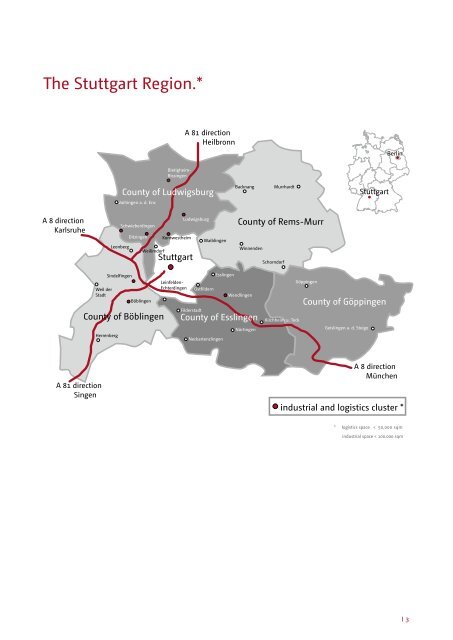 Logistics and Industrial Property 2017 - Stuttgart Region