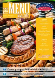 Plassey Food The Menu Magazine June/July 2017 