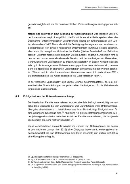 Hessischer Mittelstandsbericht 2006 - HA Hessen Agentur GmbH