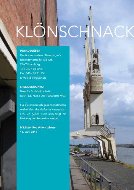 Doven Klönschnack 2-2017