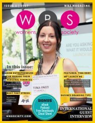 WBS Magazine - Issue 1