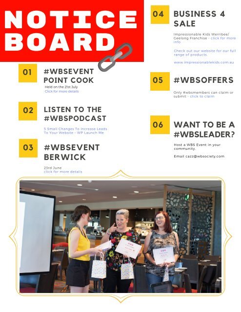 WBS Magazine - Issue 1