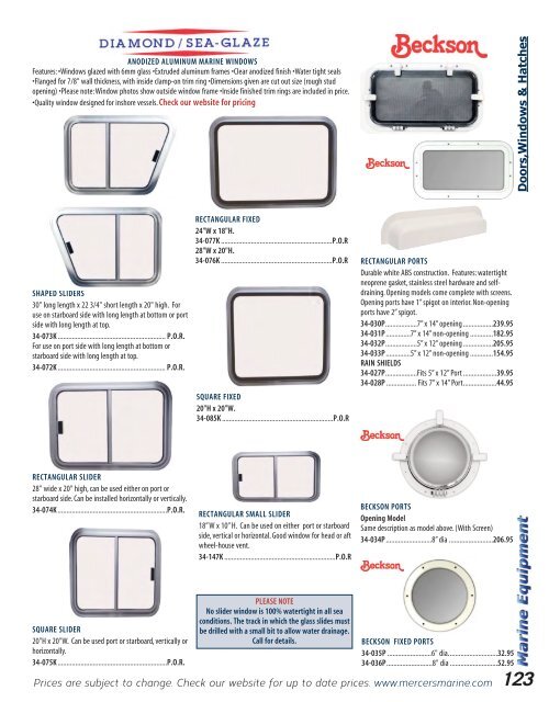 2017-2018-Mercer-Marine-Catalogue