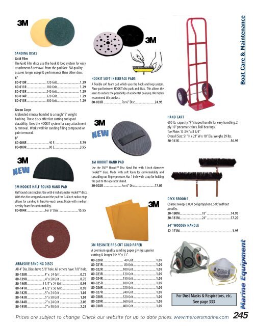 2017-2018-Mercer-Marine-Catalogue