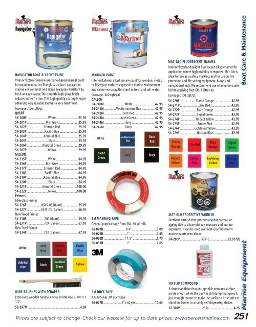 2017-2018-Mercer-Marine-Catalogue