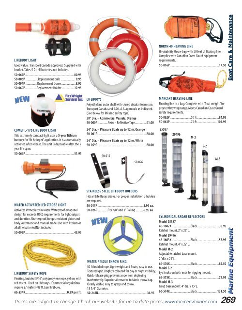 2017-2018-Mercer-Marine-Catalogue