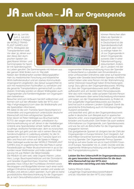 Online Version - Spanien aktuell - Juni 2017