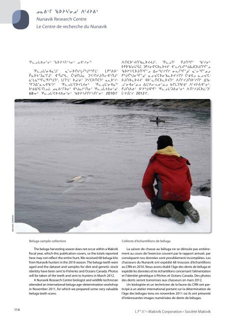 2010-2011 Makivik Annual Report