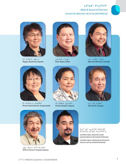 2010-2011 Makivik Annual Report