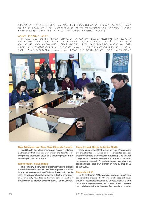 2012-2013 Makivik Annual Report