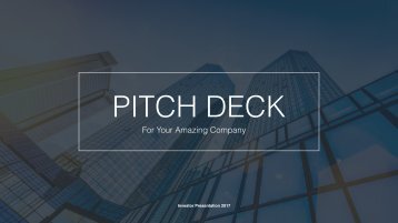 Clean Pitch Deck